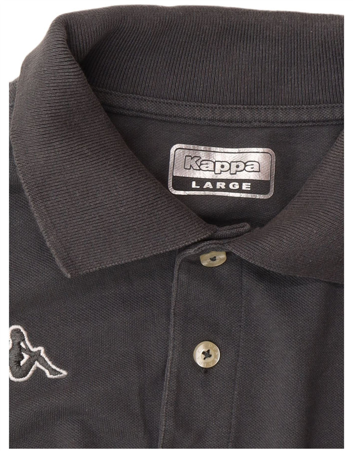 Polo Kappa Uomo Large Grigia