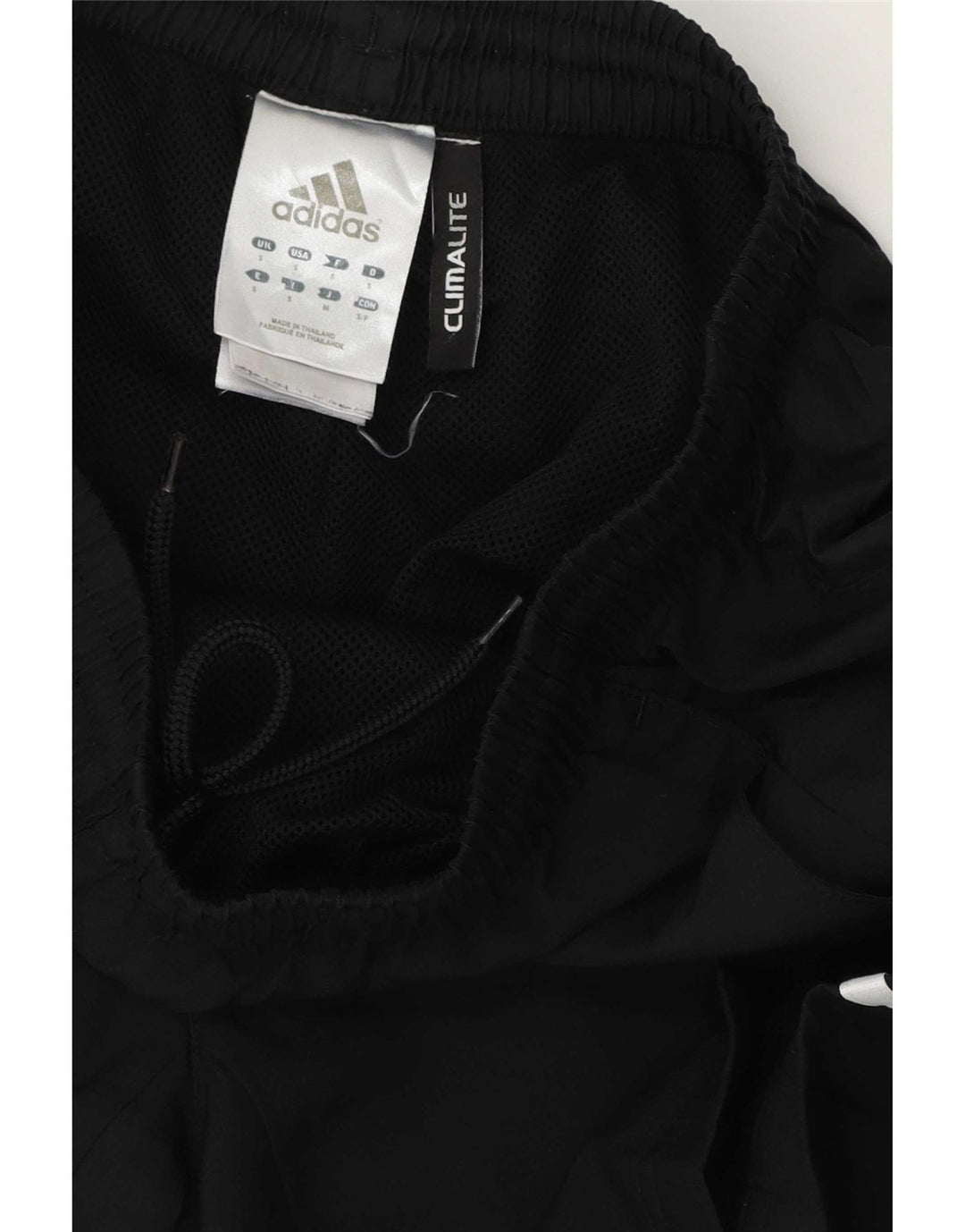 Adidas Herren Climalite Sport Shorts Small Schwarz Colourblock Polyester