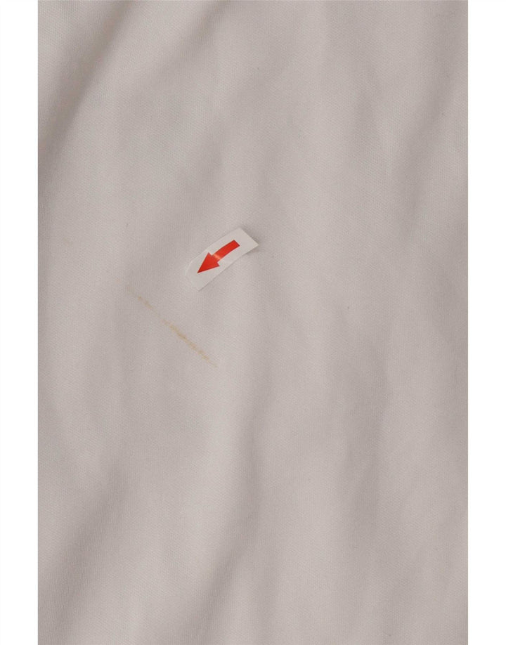 Fila Mens Graphic Chándal Top Chaqueta Pequeña Poliéster Color Block Blanco