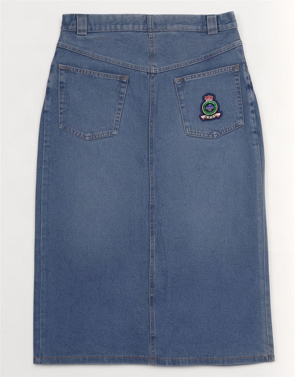 Gonna in denim da donna Mash W30 blu medio