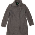 BENETTON Womens Overcoat IT 44 Medium Grey Wool Vintage Benetton and Second-Hand Benetton from Messina Hembry 