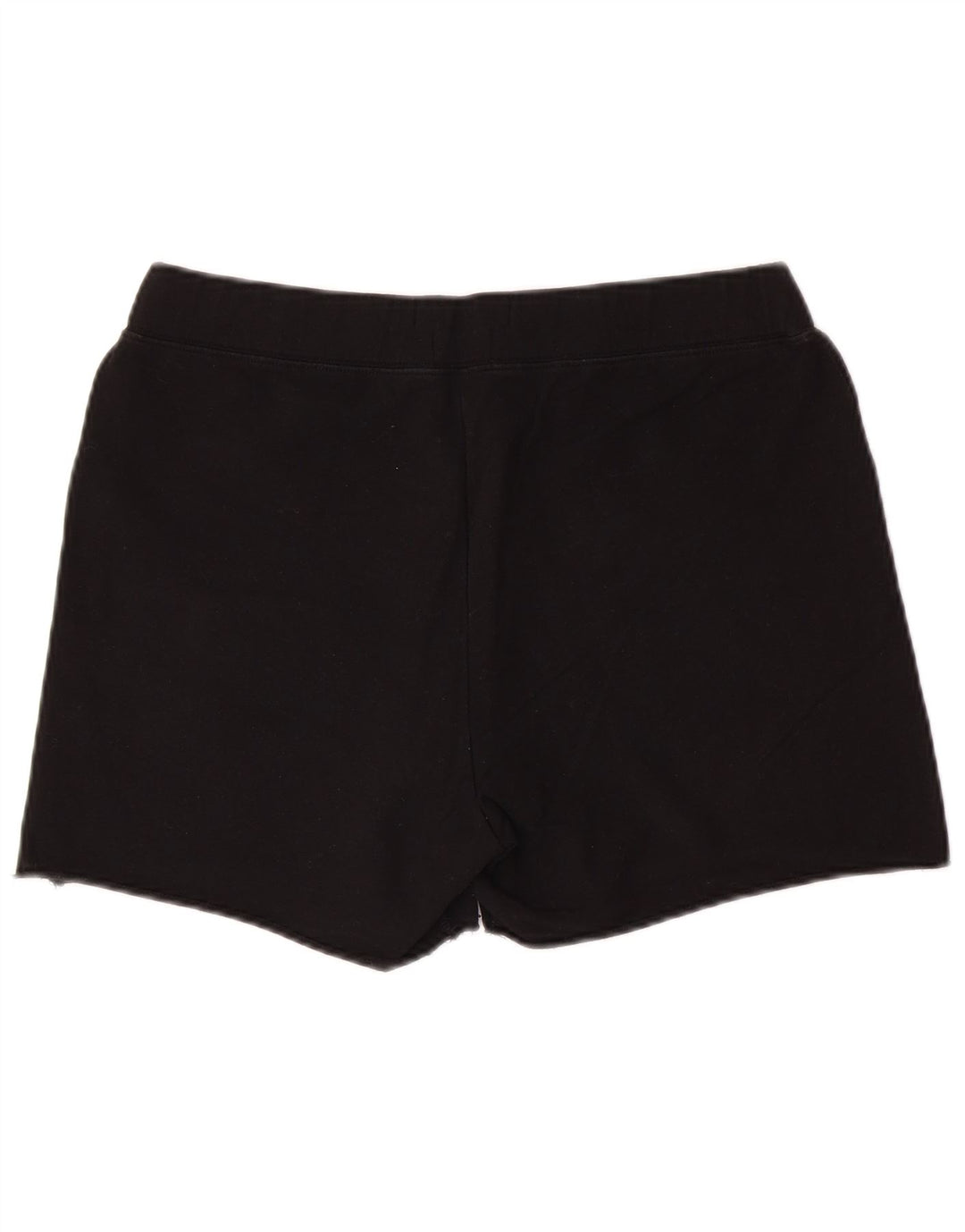 CONVERSE Womens Sport Shorts UK 12 Medium  Black Cotton