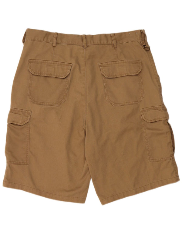 Dickies Herre Cargo Shorts W36 Large Beige Polyester