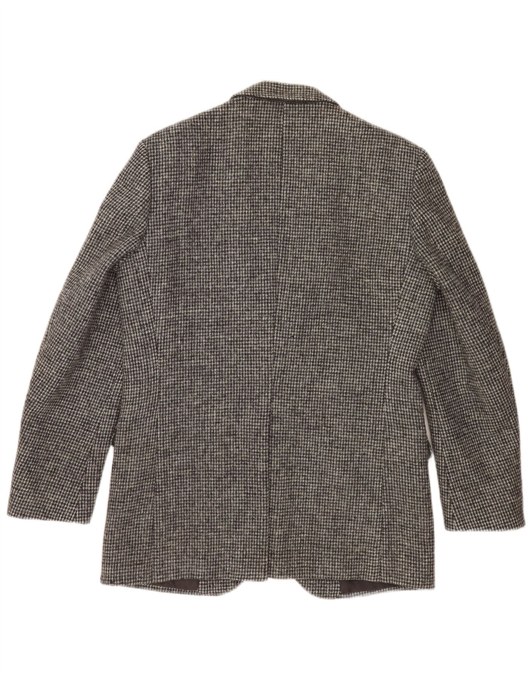 Harris Tweed Chaqueta tipo blazer de 2 botones para hombre UK 38 Medium Grey Check