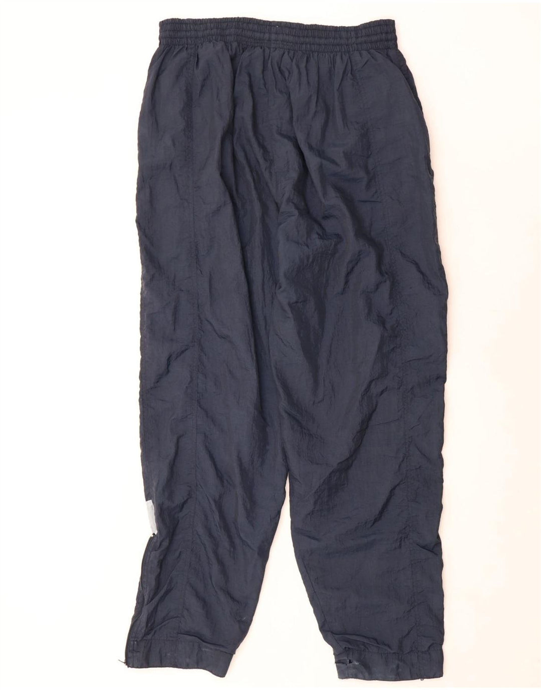 Vintage Mens Loose Fit Hooded Full Tracksuit Medium Navy Blue