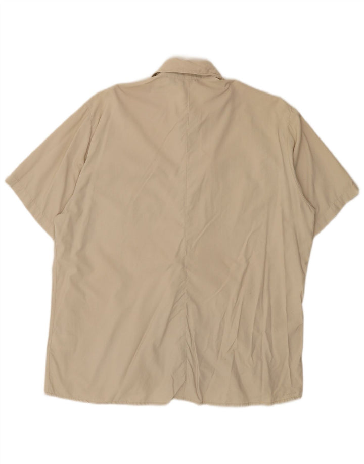 Rohan Womens Short Sleeve Shirt UK 16 Large Beige Polyamide