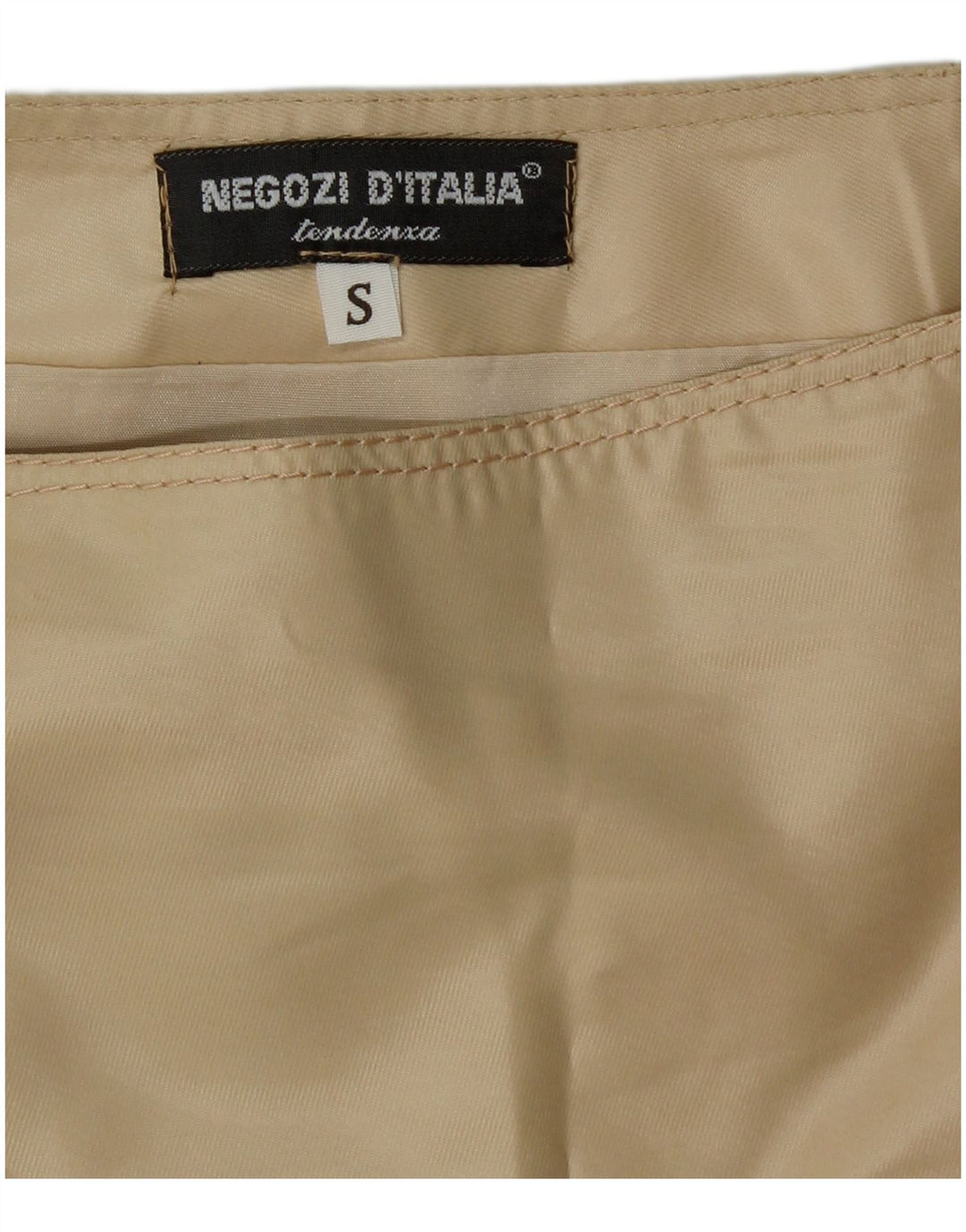 Gonna tubino vintage da donna piccola W28 beige