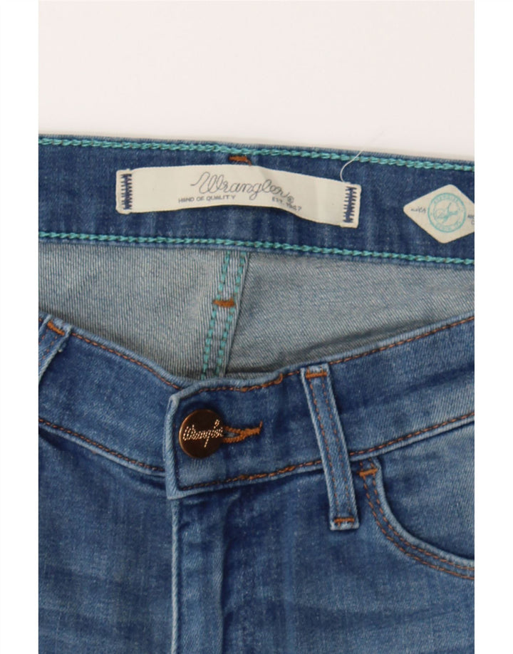 WRANGLER Womens Skinny Jeans W26 L30 Blue Vintage Wrangler and Second-Hand Wrangler from Messina Hembry 