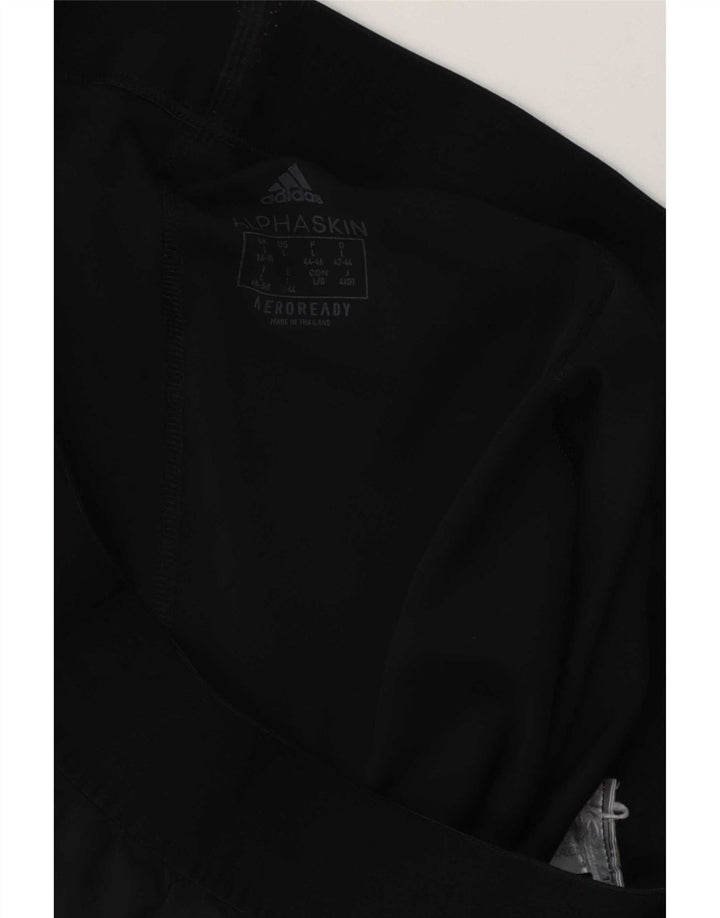 Adidas Womens Sport Shorts UK 14 Large Black