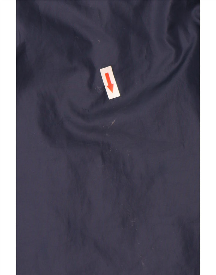 Nike Mens Rain Jacket Small Navy Blue Polyester