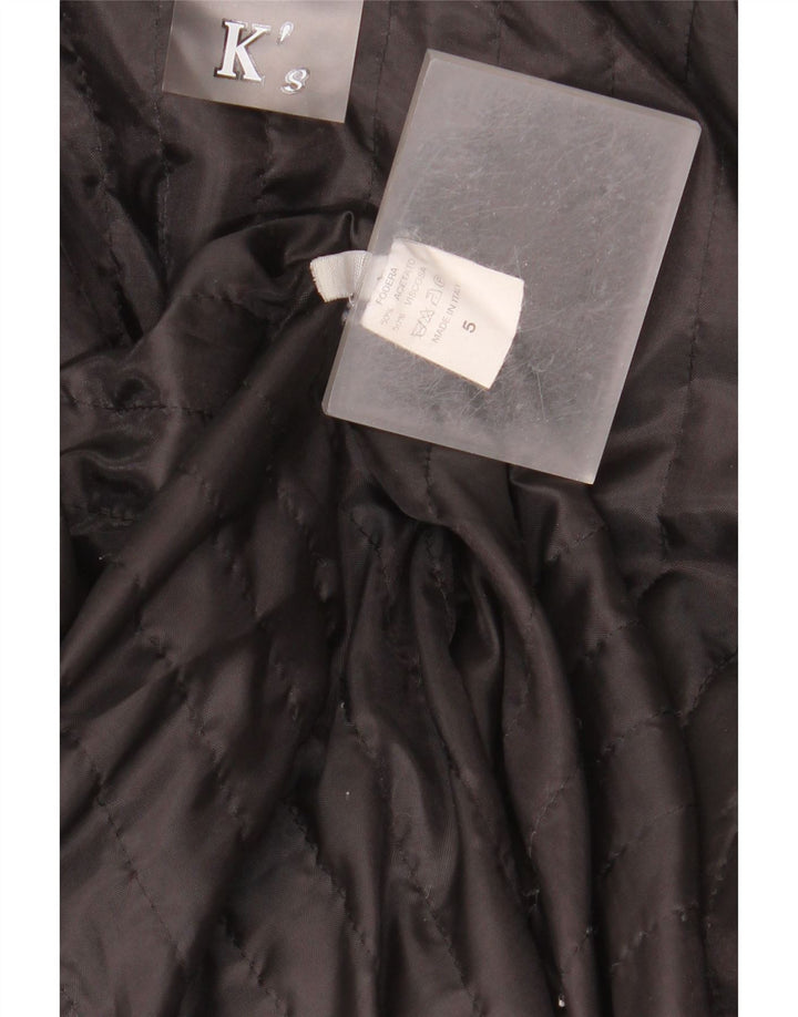 Giacca in pelle da donna K'S IT 48 XL Nera