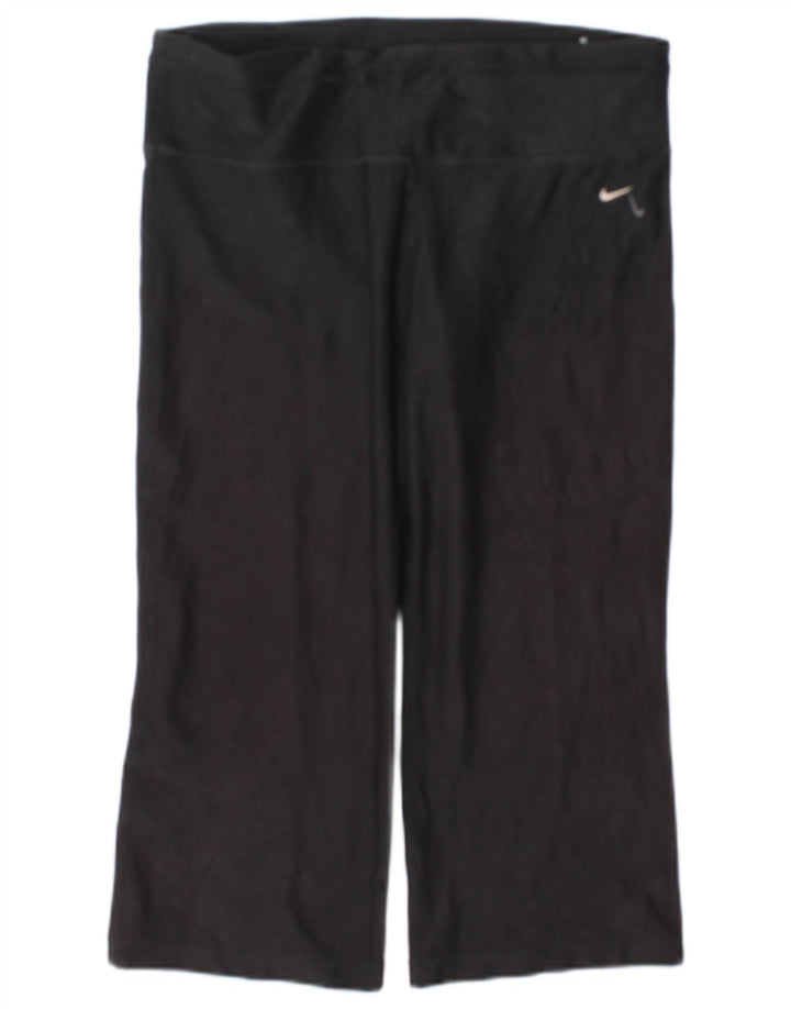 Nike Womens Capri Leggings US 12/14 Large  Black