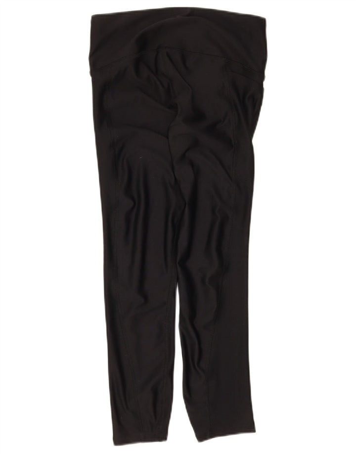 Under Armour Womens Leggings UK 10 Small  Black Polyester