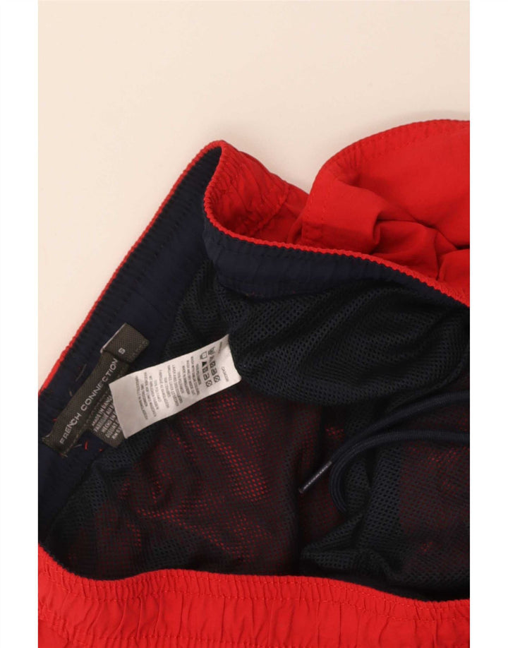 Bañador para hombre French Connection Small de poliamida rojo