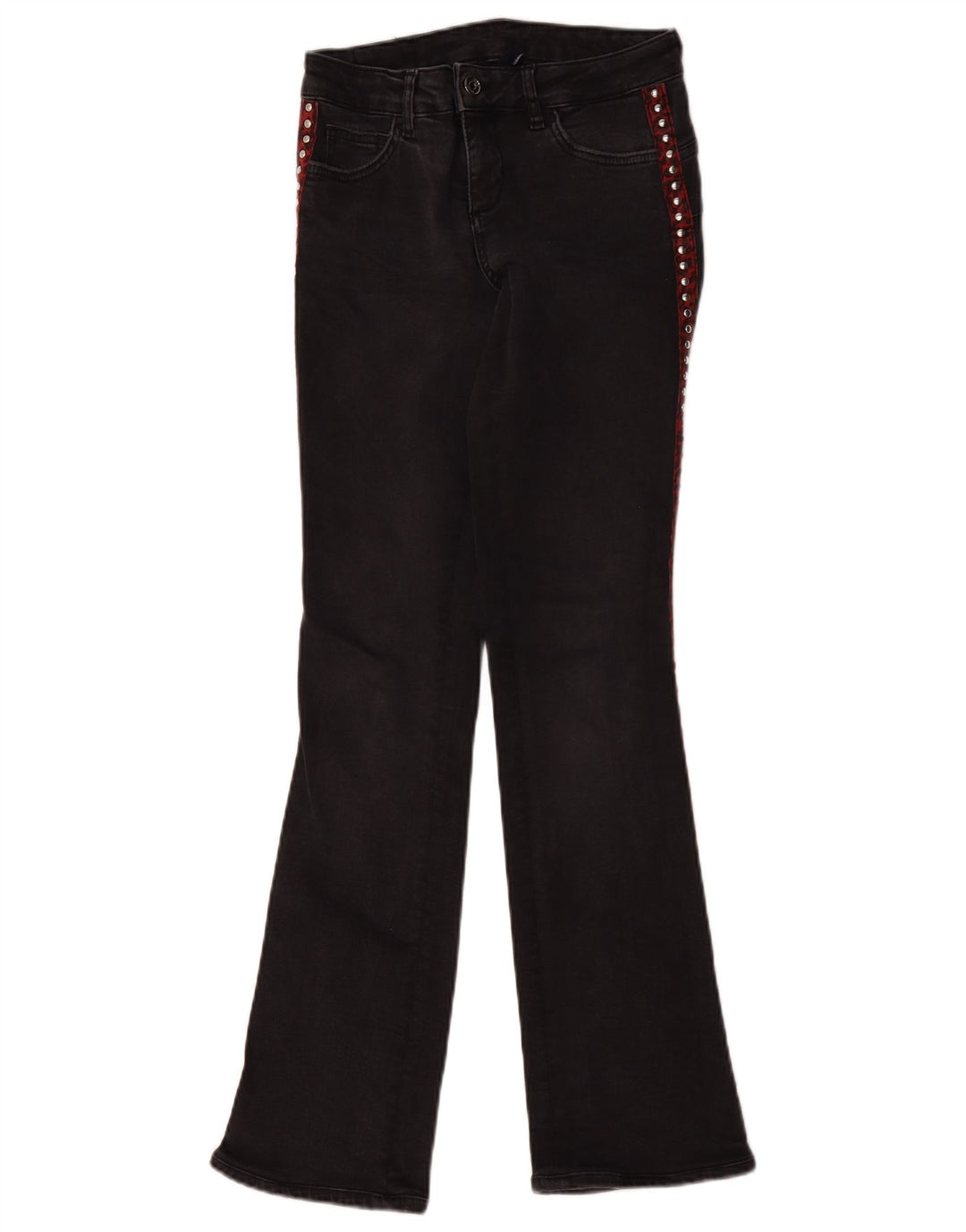 Liu Jo Dame Bootcut Jeans W26 L31 Sort Bomuld