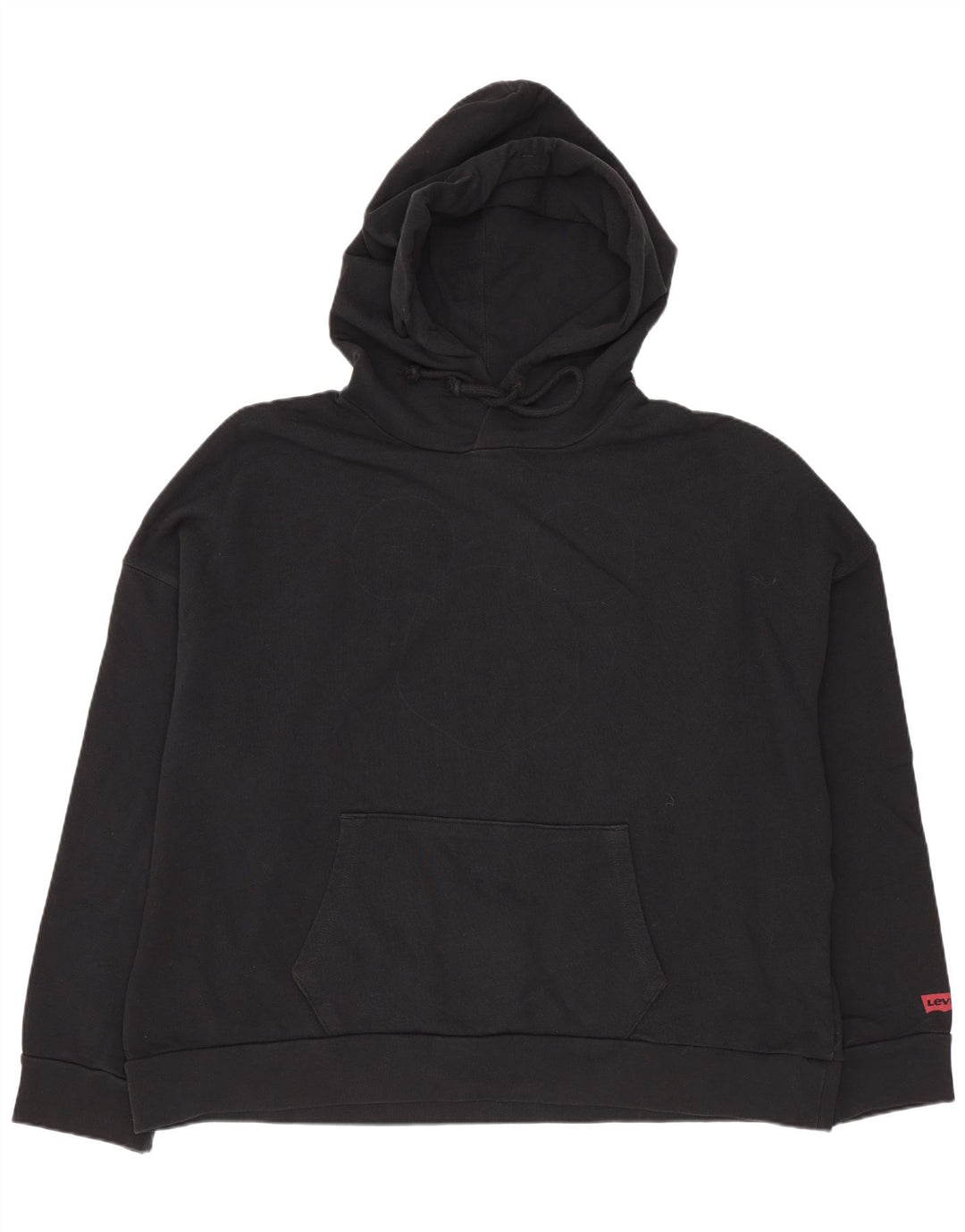 Pulover supradimensionat Levi's pentru bărbați, bumbac mic, negru