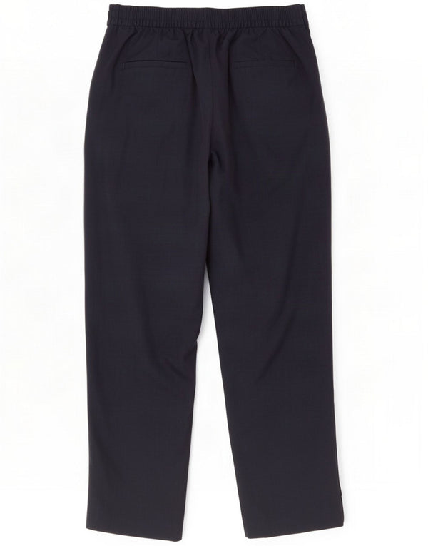 Marks & Spencer Pantaloni casual pentru femei UK 16 Large W34 L28 Marine Blue