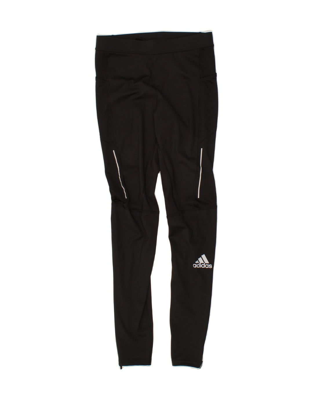 ADIDAS Womens Aeroready Leggings UK 8 Small  Black Polyester Vintage Adidas and Second-Hand Adidas from Messina Hembry 