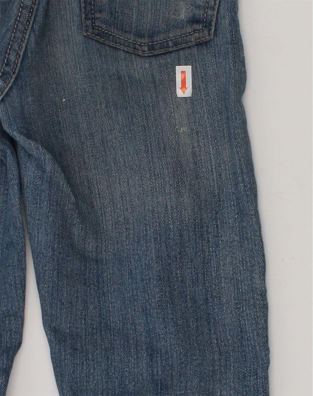 LEVI'S Girls Boyfriend Straight Jeans 4-5 Years W22 L19 Blue Cotton | Vintage Levi's | Thrift | Second-Hand Levi's | Used Clothing | Messina Hembry 