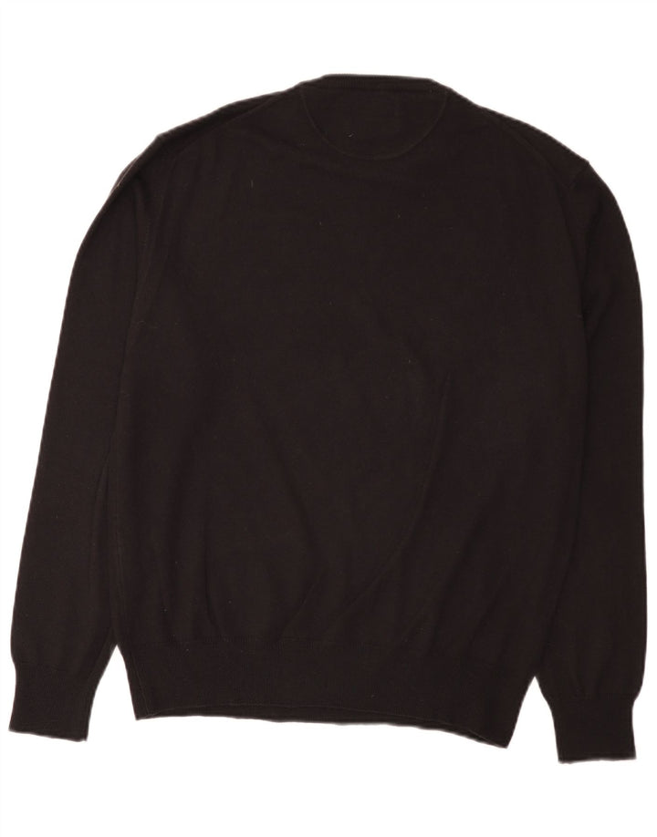 La Martina Mens Buenos Aires Crew Neck Jumper Sweater Medium Navy Blue