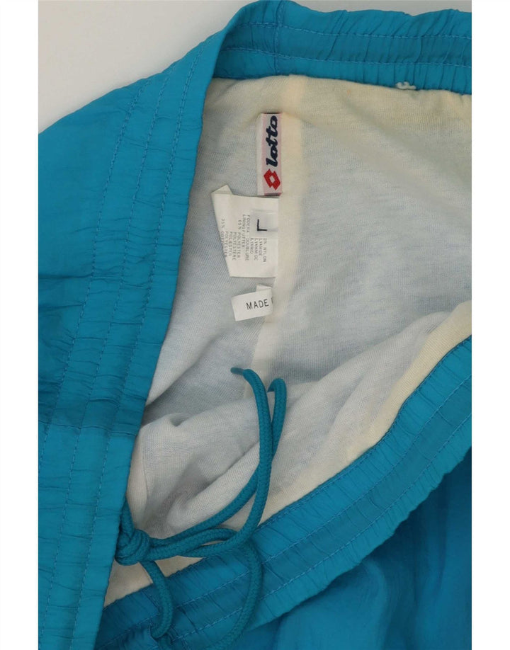 Lotto Herre træningsdragt Bukser Joggers Large Blue Polyester