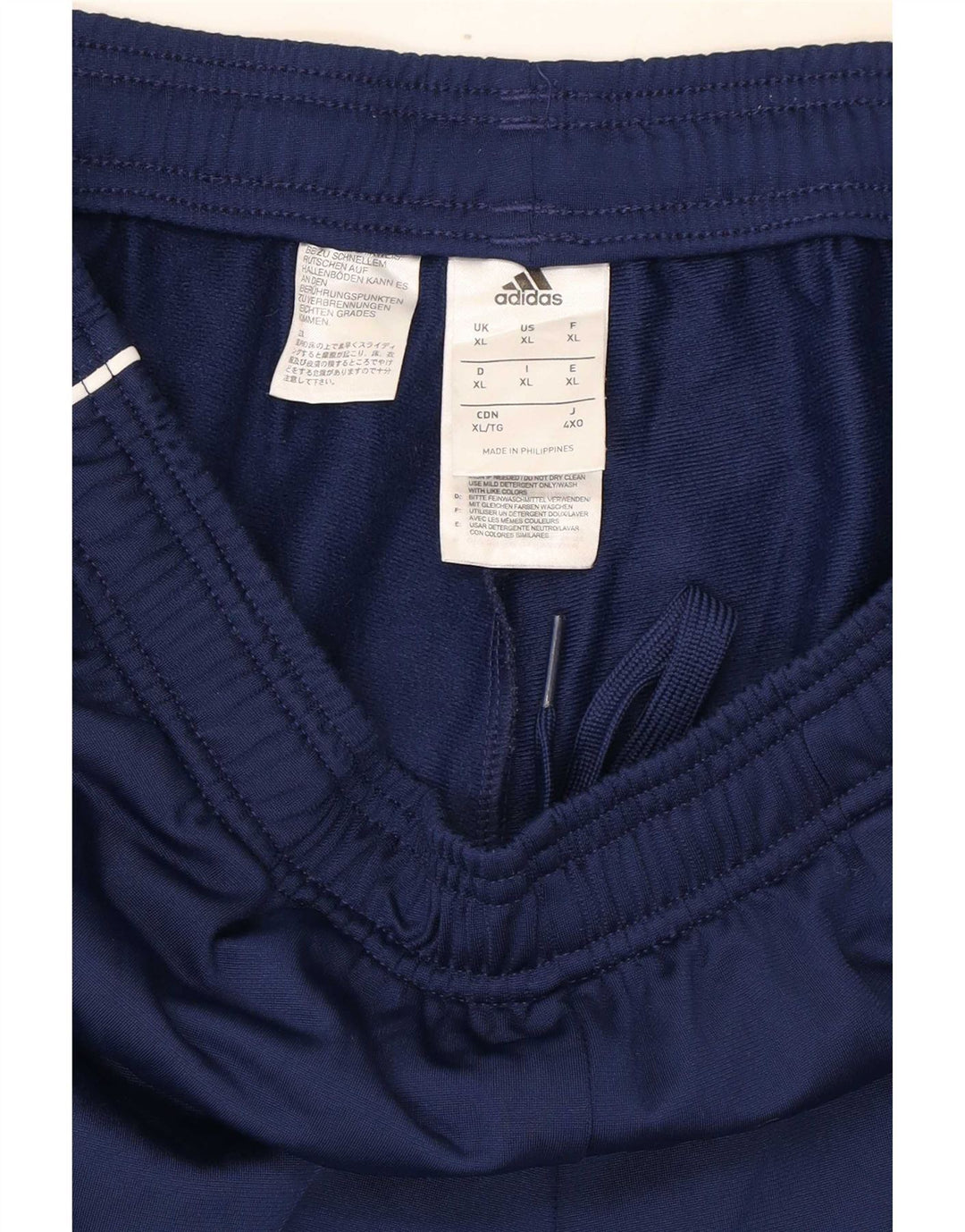 Adidas Herre træningsdragt Bukser Joggers XL Navy Blue Polyester