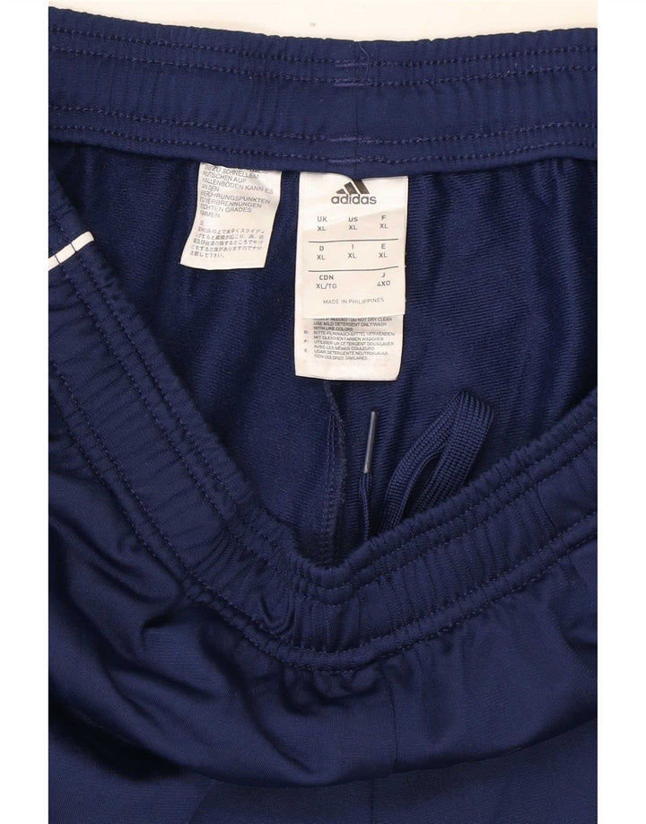 Adidas Herre træningsdragt Bukser Joggers XL Navy Blue Polyester