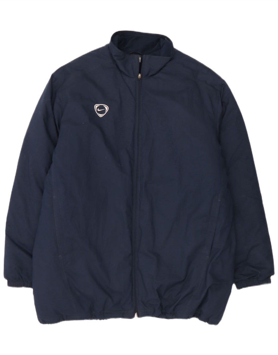Nike Veste coupe-vent pour homme UK 45/47 XL Bleu marine Polyester