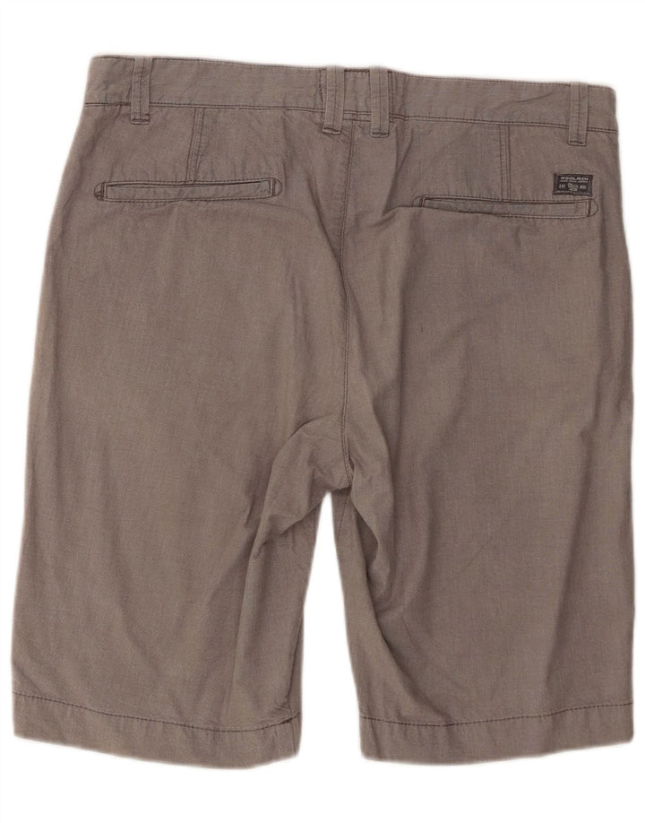 Woolrich Short Chino Homme W36 Large Gris Coton