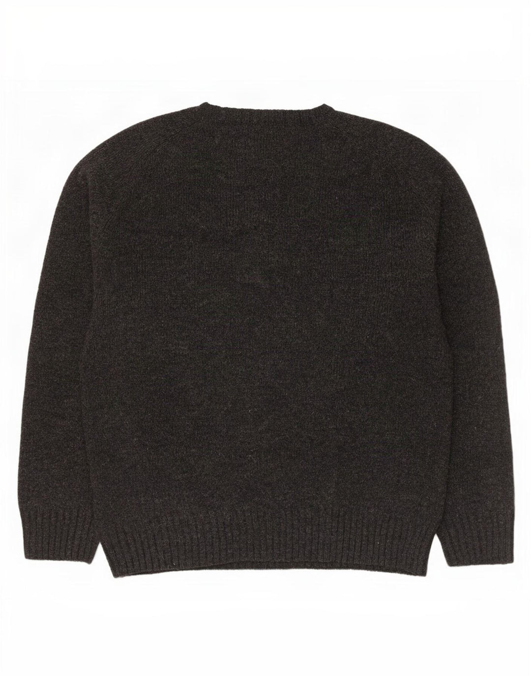 Kappa Mens Crew Neck Jumper Sweater Large Grey Wool