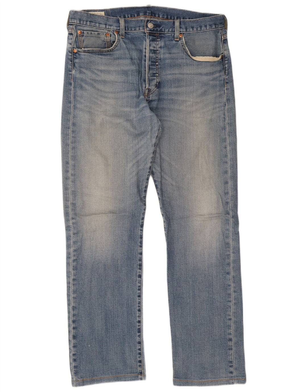 Męskie jeansy Levi's 501 Straight W34 L34 Niebieskie