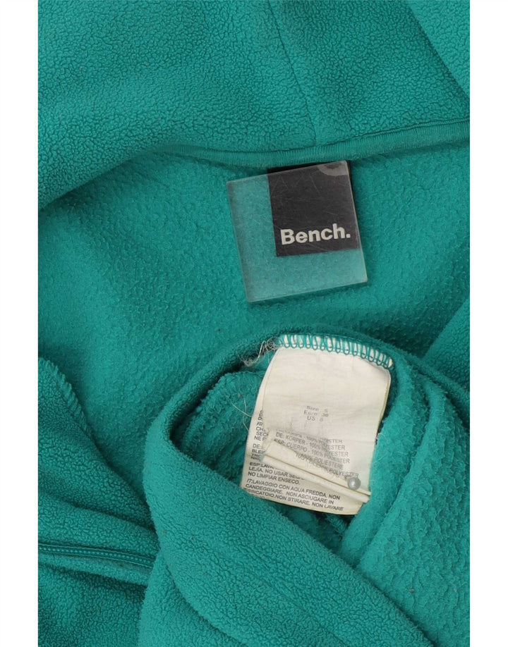 Chaqueta polar gráfica para mujer Bench UK 10 Small Poliéster verde