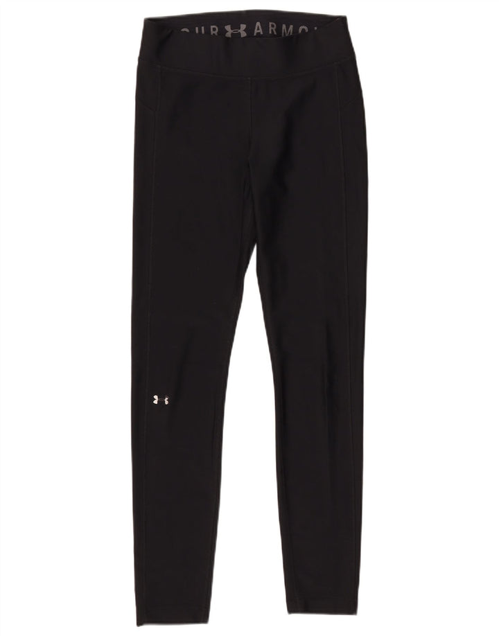 Under Armour Legging Heat Gear pour femme UK 44 Noir moyen