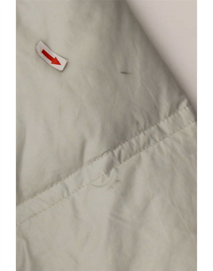 Martins polstret herrejakke UK 42 XL Hvid bomuld