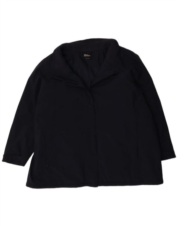 Jack Wolfskin Herre polstret jakke UK 30 6XL Navy Blue Polyester