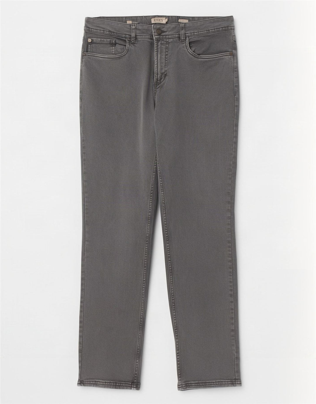 Dack's Jean Slim Homme IT 52 XL W34 L31 Gris Coton
