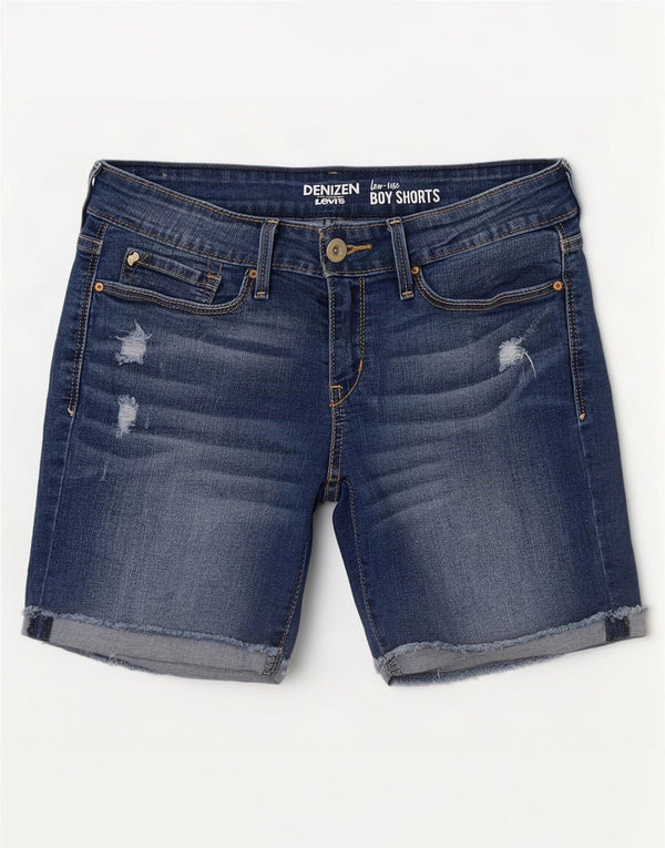 Levi's ženske traper kratke hlače Denizen niskog struka US 7 srednje W28 plave