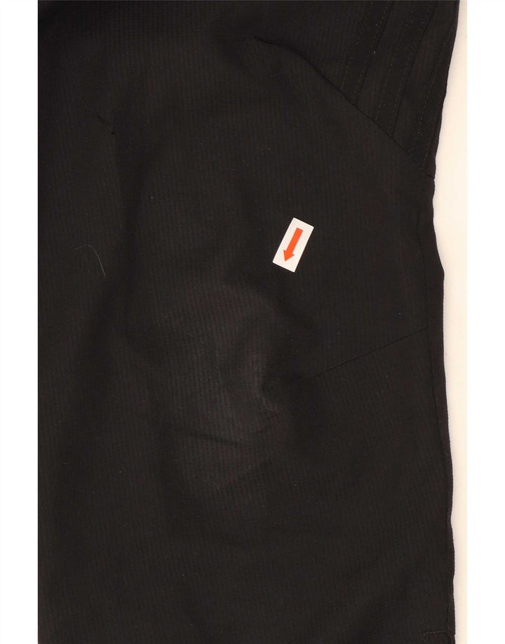 Adidas Boys Climalite Tracksuit Trousers 9-10 Years Black Polyester
