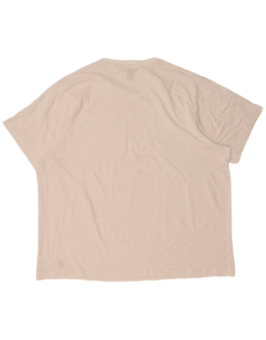 Lyle & Scott Mens T-Shirt Top 4XL White Cotton