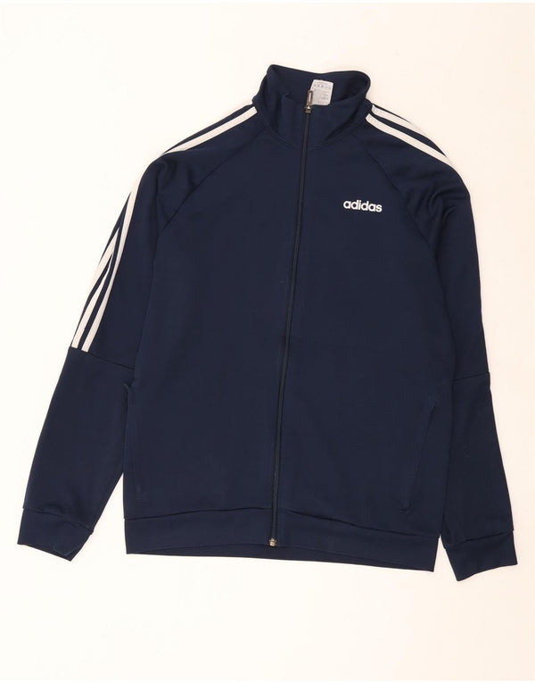 Adidas Aeroready træningsdragt topjakke til mænd UK 44/46 Large Navy Blue