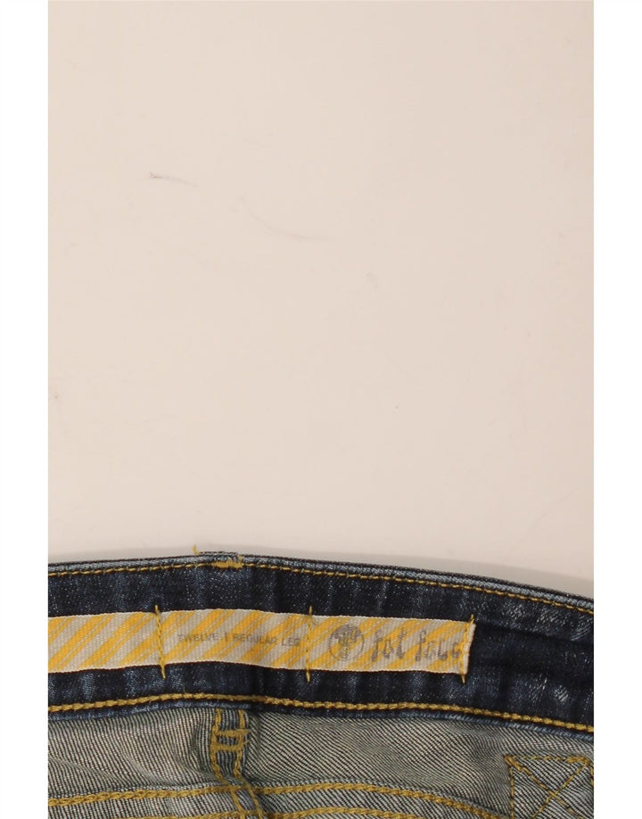 Fat Face Womens Regular Straight Jeans UK 12 Medium W34 L32 Blue Cotton