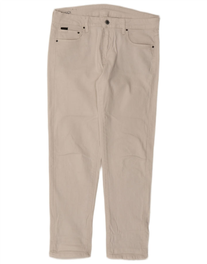 G-STAR Womens Slim Jeans W29 L29 White Cotton