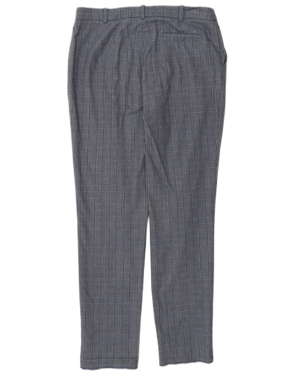 Luisa Spagnoli Pantalones casuales para mujer IT 42 Medium W32 L30 Azul marino