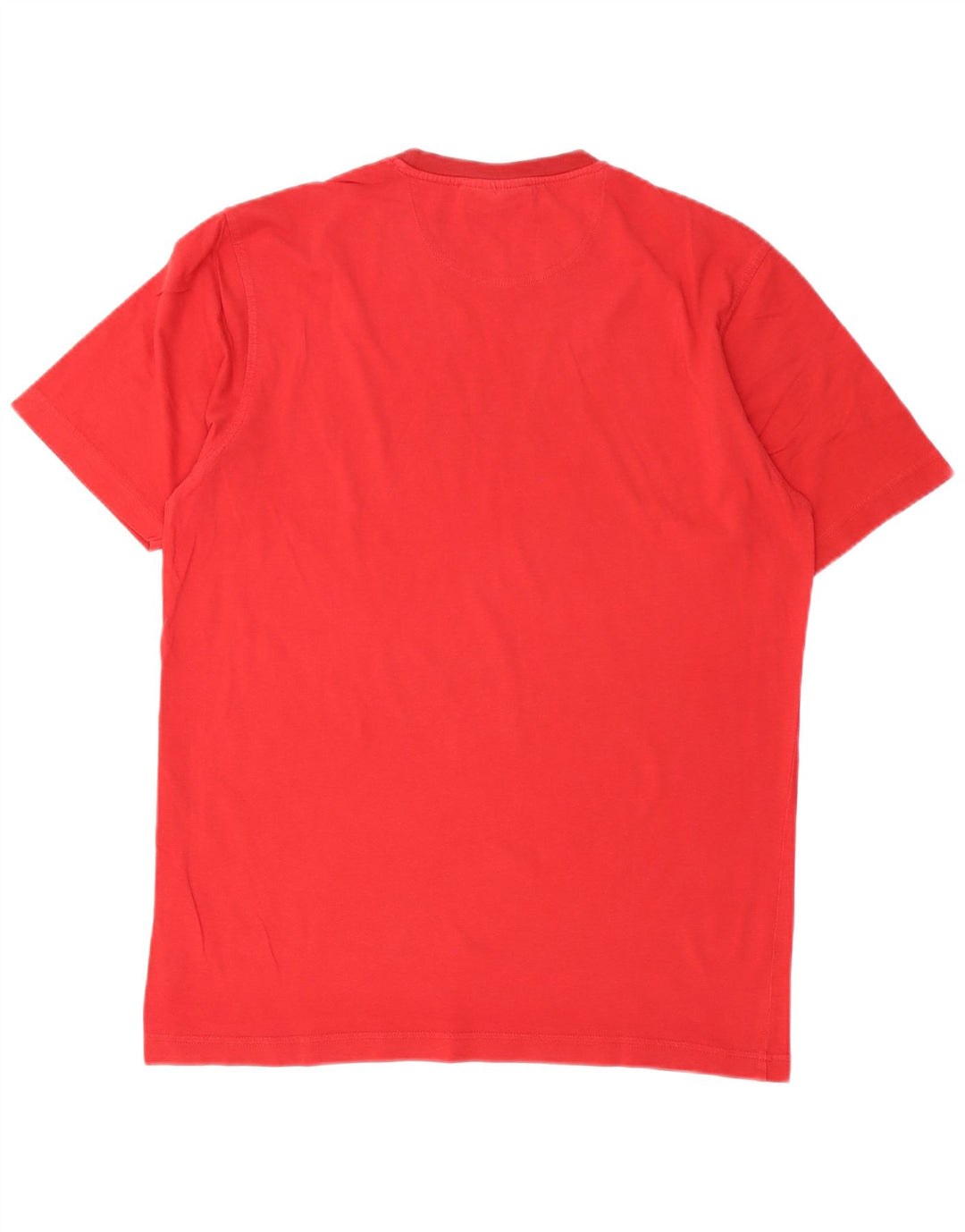 FILA Mens Graphic T-Shirt Top IT 52 Large Red Cotton