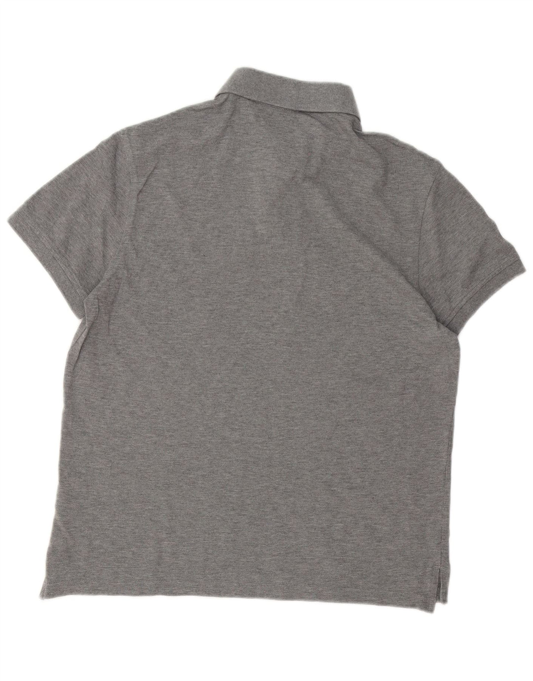 Tommy Hilfiger Mens Polo Shirt Medium Grey Cotton