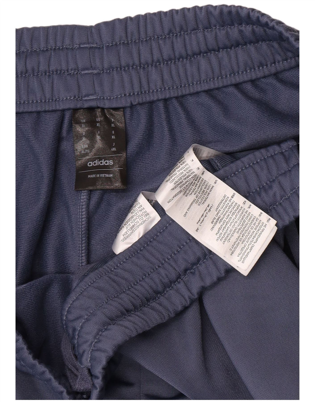 Adidas Mens Tracksuit Trousers Joggers XL  Blue Polyester