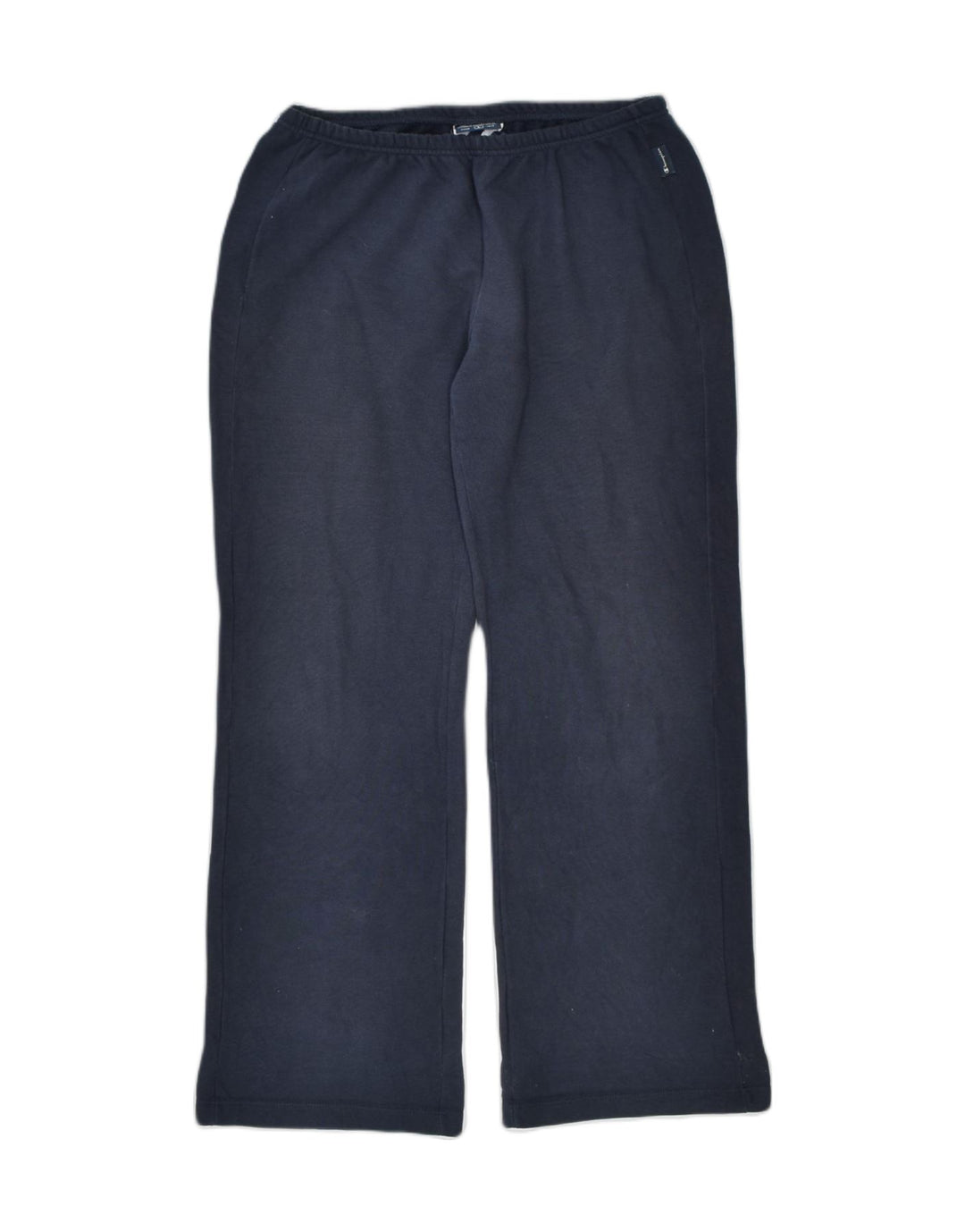 CHAMPION Womens Tracksuit Trousers Large Navy Blue Cotton | Vintage | Thrift | Second-Hand | Used Clothing | Messina Hembry 