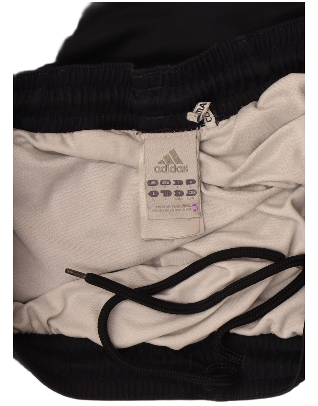 Adidas Herre Climacool Sports Shorts Large Black Colourblock Polyester