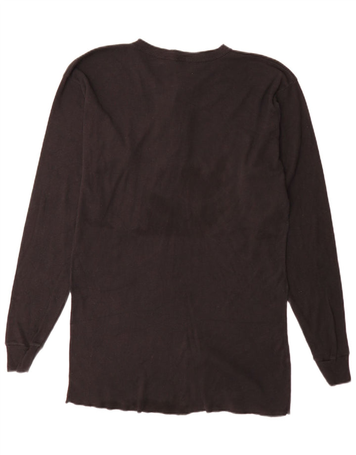 Dickies Top da uomo a maniche lunghe XL in cotone nero