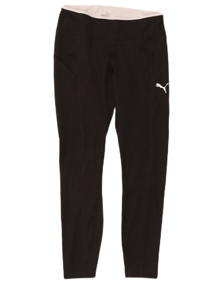 Puma Damen Leggings UK 10 Small Schwarz